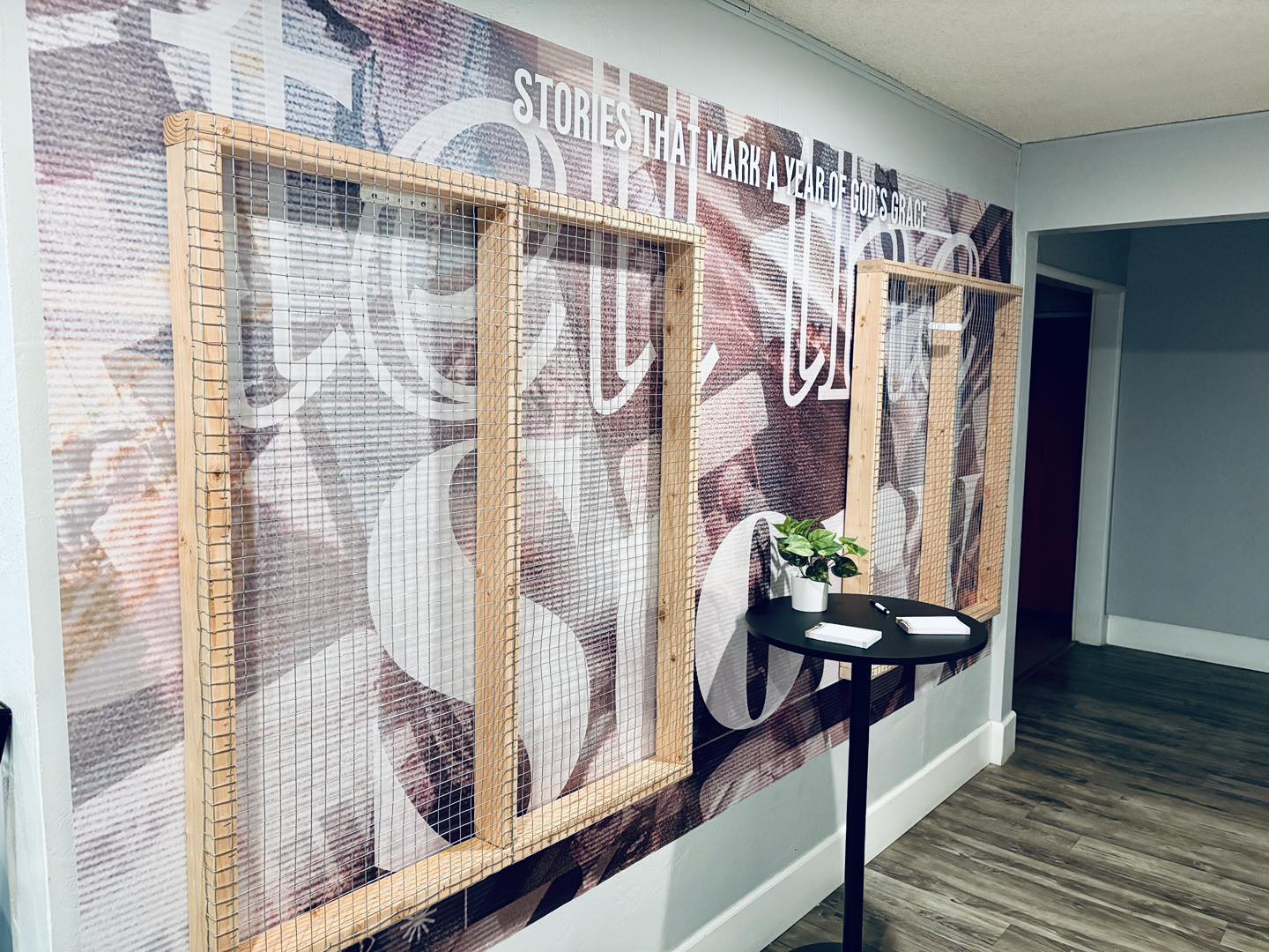 Congregation gathered inside Edmonton South Sudanese Alliance Church